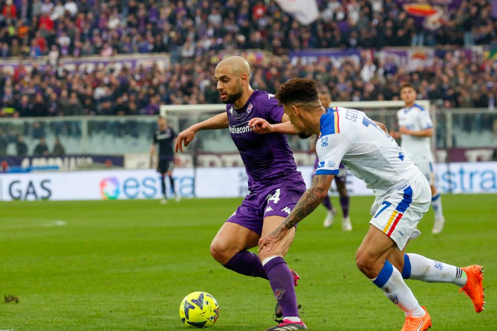 FIRENZE STADIO ARTEMIO FRANCHI CAMPIONATO SERIE A FIORENTINA VS LECCE