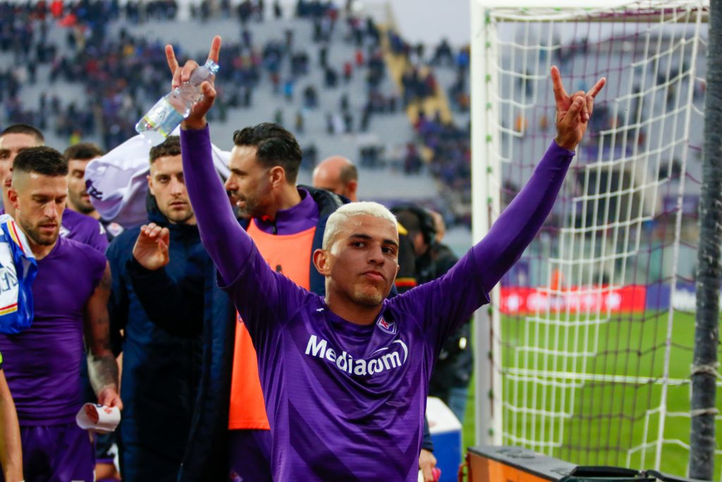 FIRENZE STADIO ARTEMIO FRANCHI CAMPIONATO SERIE A FIORENTINA VS LECCE