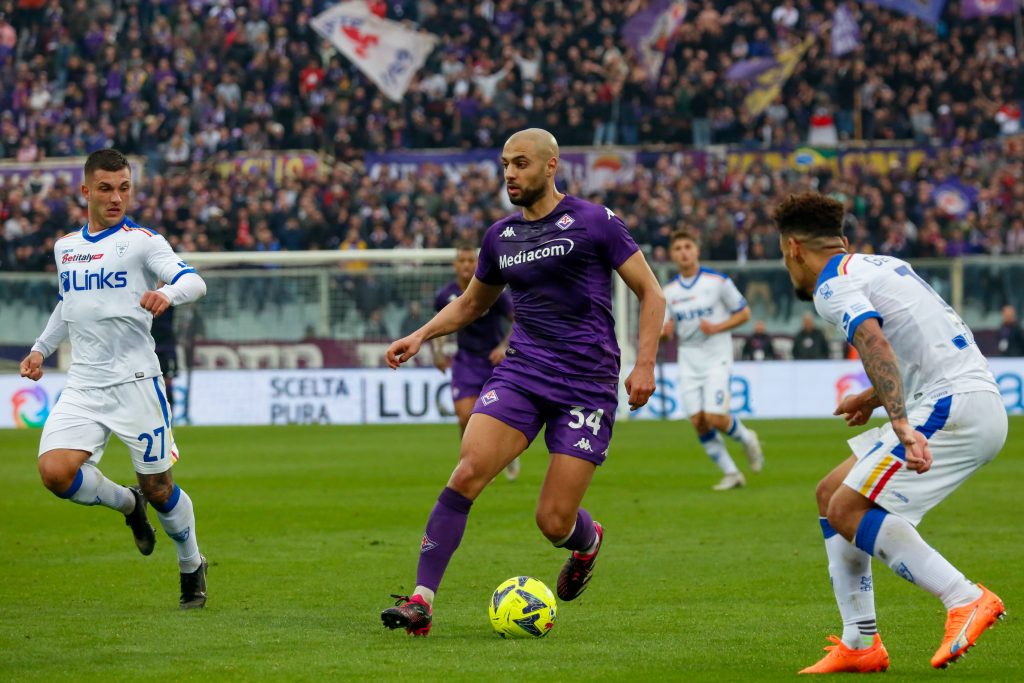 FIRENZE STADIO ARTEMIO FRANCHI CAMPIONATO SERIE A FIORENTINA VS LECCE