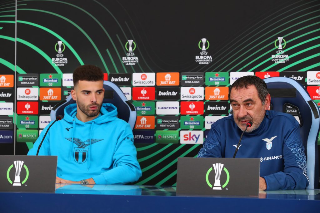 SS Lazio Press Conference And Training Session