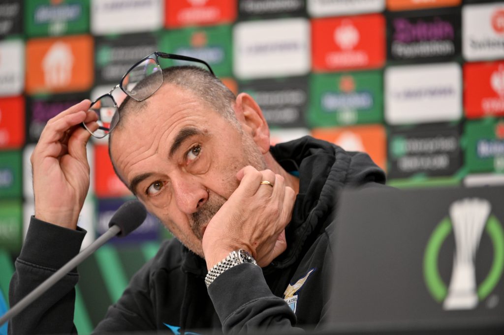 SS Lazio Press Conference &amp; Walk Around