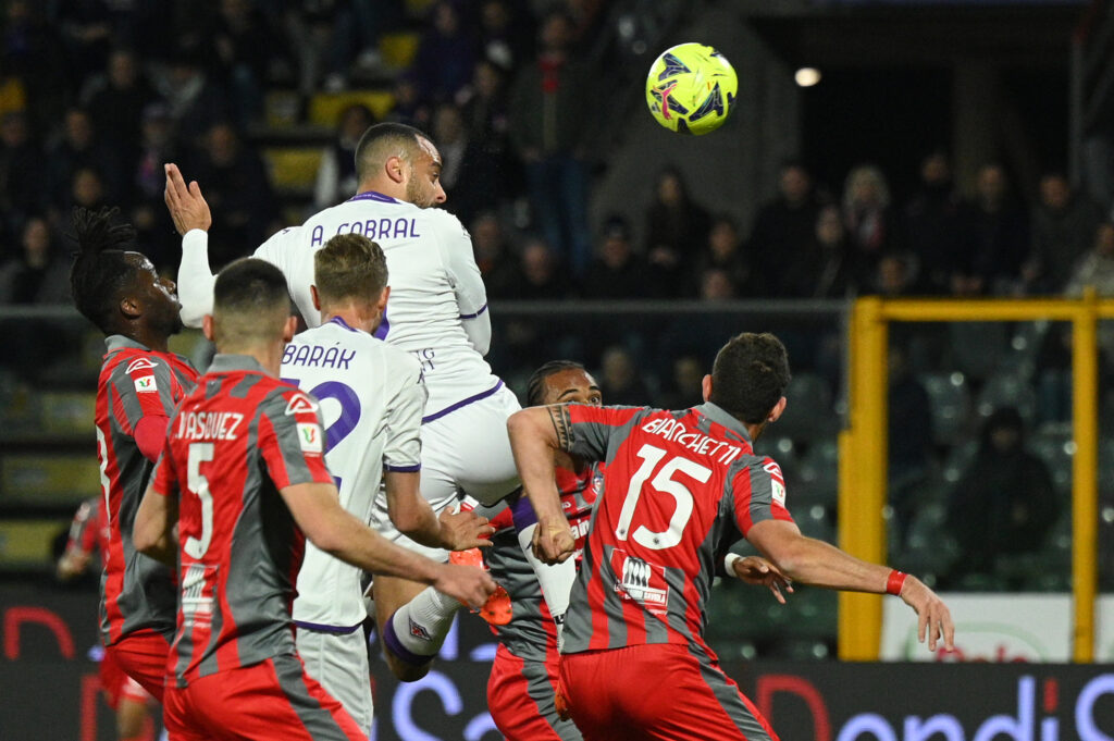 Cabral US Cremonese vs ACF Fiorentina - Coppa Italia Semi Final