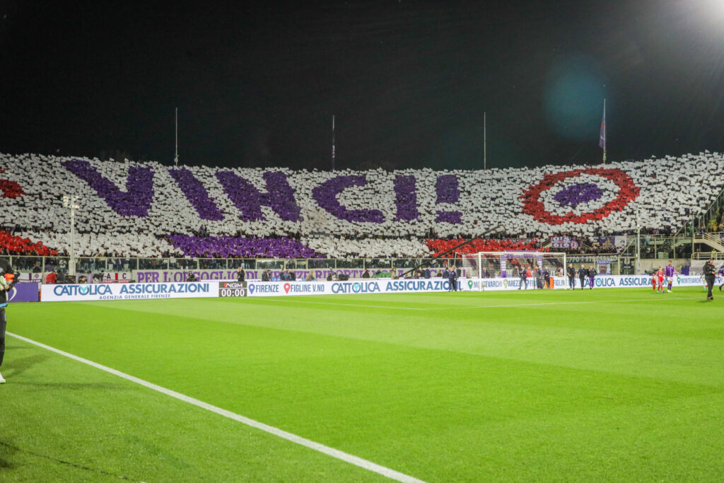 FIRENZE STADIO ARTEMIO FRANCHI COPPA ITALIA FIORENTINA VS CREMONESE