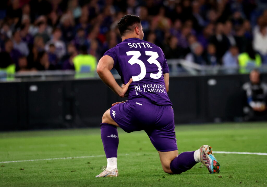 ROMA STADIO OLIMPICI FINALE DI COPPA ITALIA FIORENTINA VS INTER NELLA FOTO