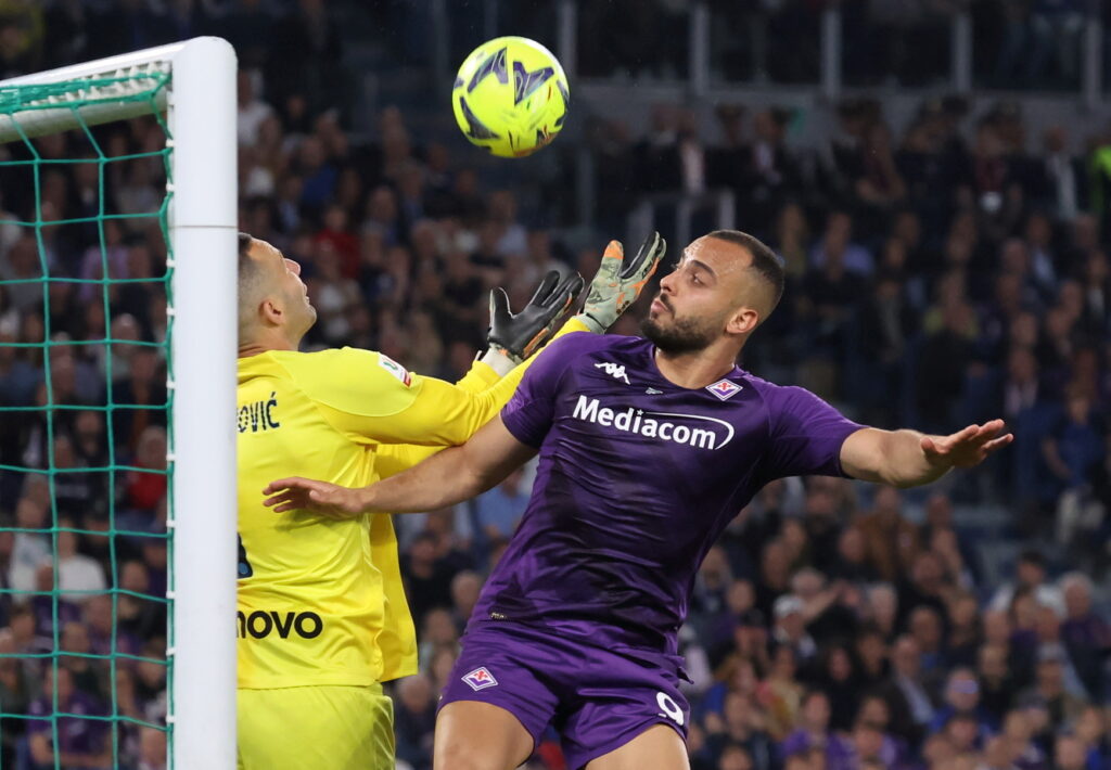 ROMA STADIO OLIMPICI FINALE DI COPPA ITALIA FIORENTINA VS INTER NELLA FOTO