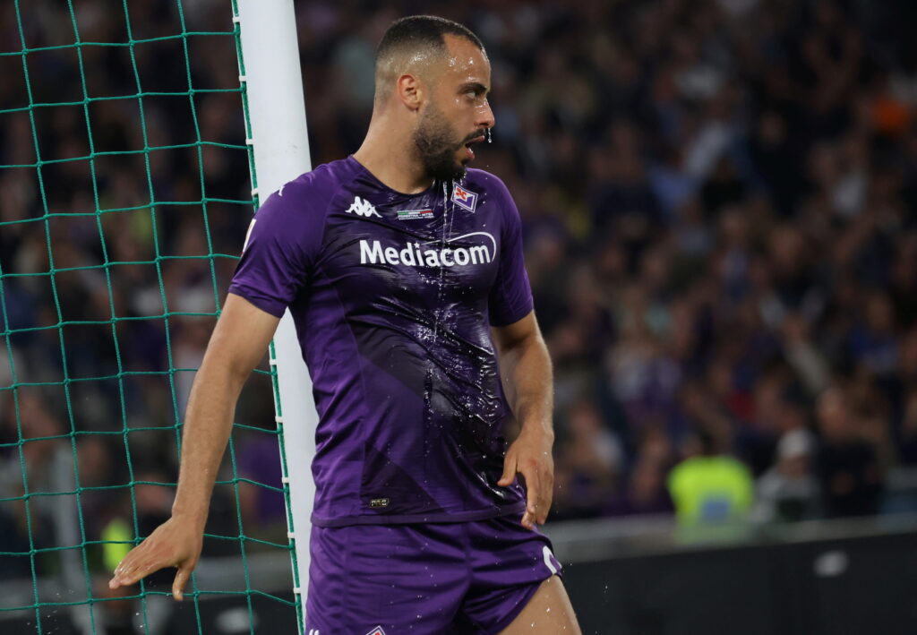 ROMA STADIO OLIMPICI FINALE DI COPPA ITALIA FIORENTINA VS INTER NELLA FOTO