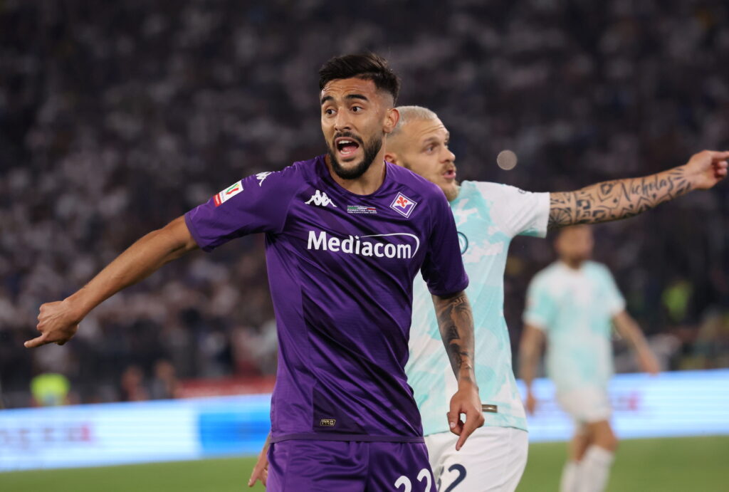 ROMA STADIO OLIMPICI FINALE DI COPPA ITALIA FIORENTINA VS INTER NELLA FOTO
