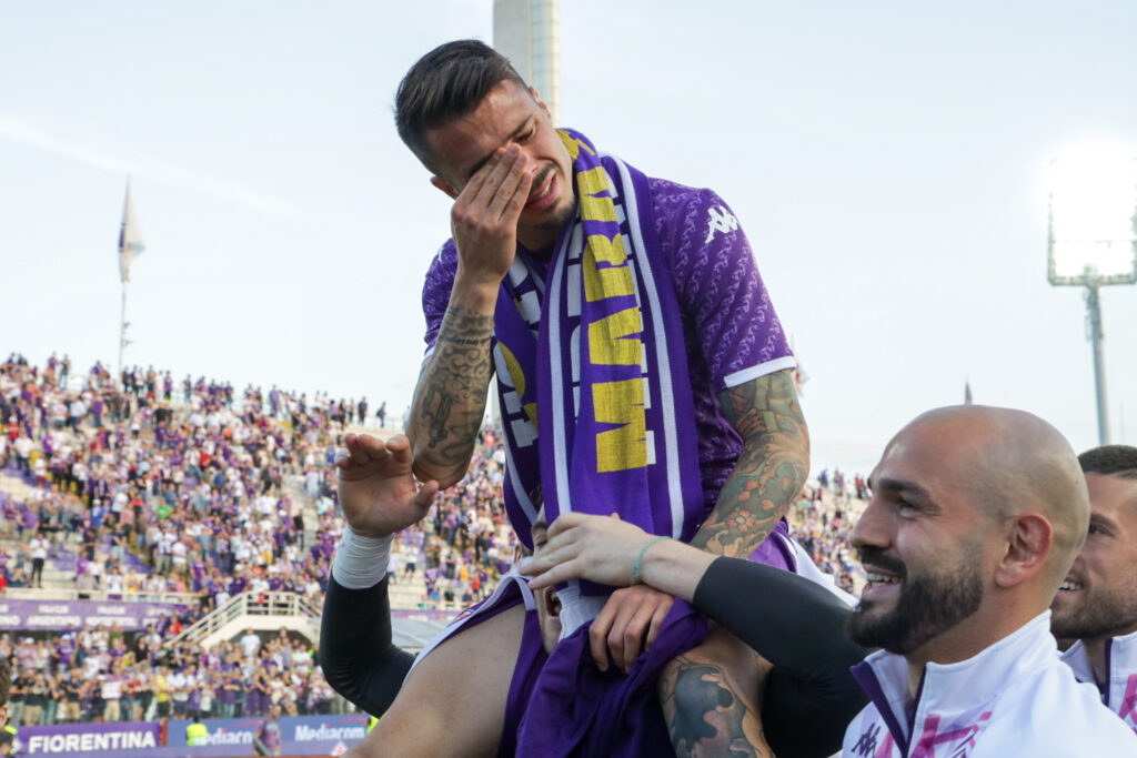 FIRENZE STADIO ARTEMIO FRANCHI CAMPIONATO SERIE A FIORENTINA VS ROMA