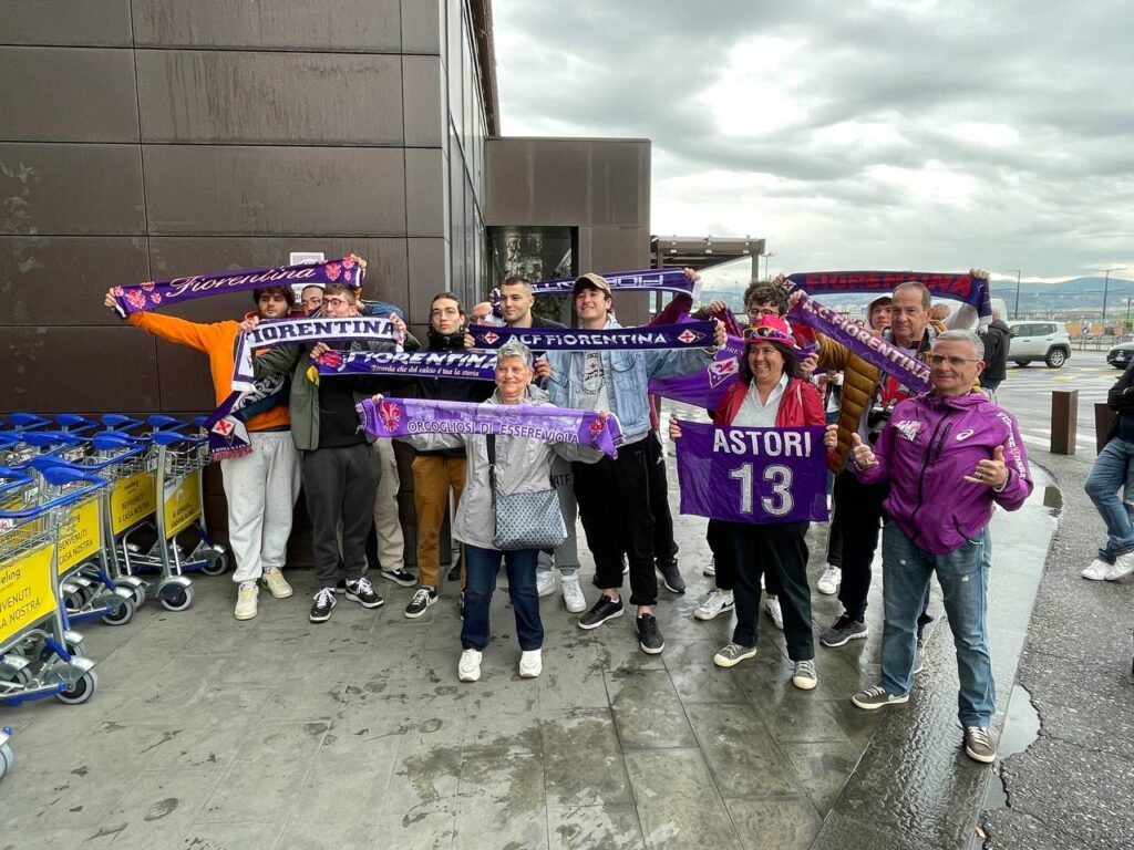 Tifosi viola al cs