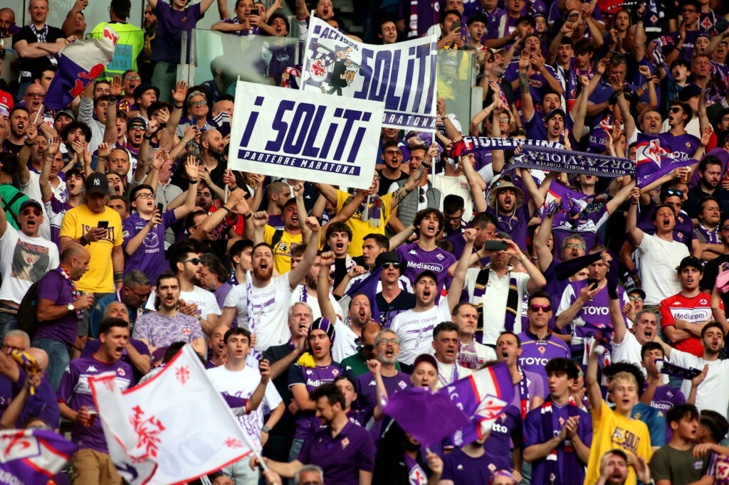ROMA STADIO OLIMPICI FINALE DI COPPA ITALIA FIORENTINA VS INTER NELLA FOTO