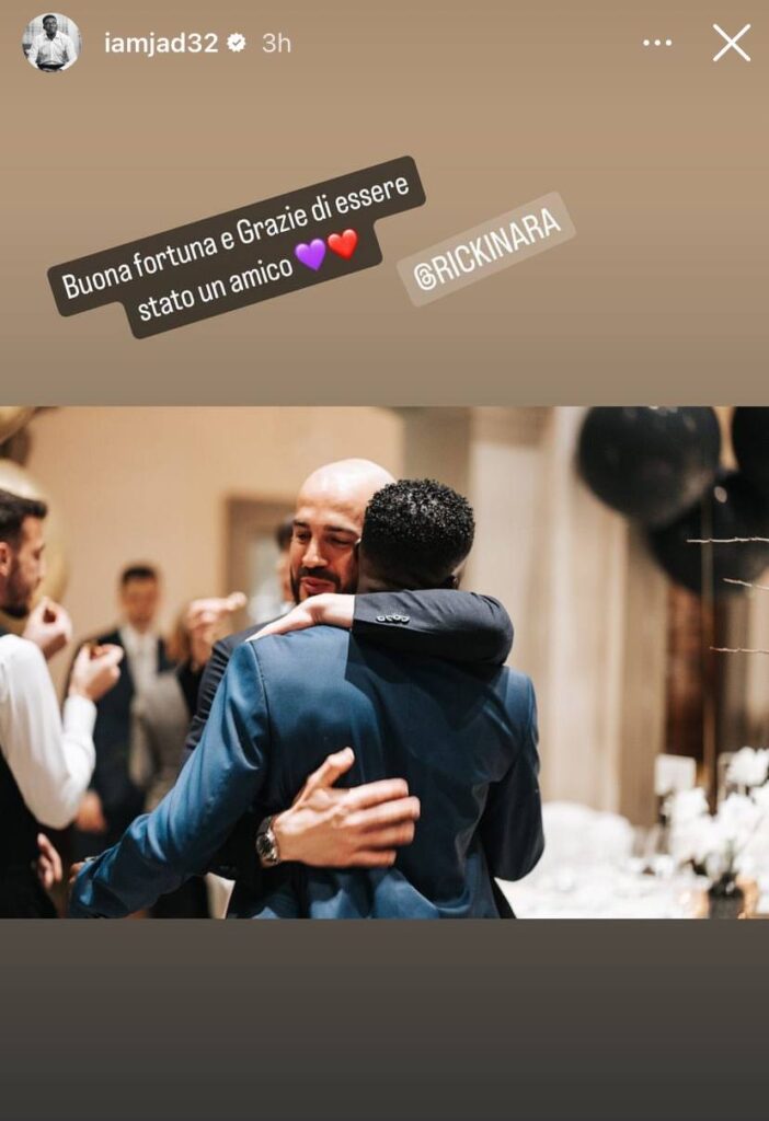 Duncan messaggio per Saponara
