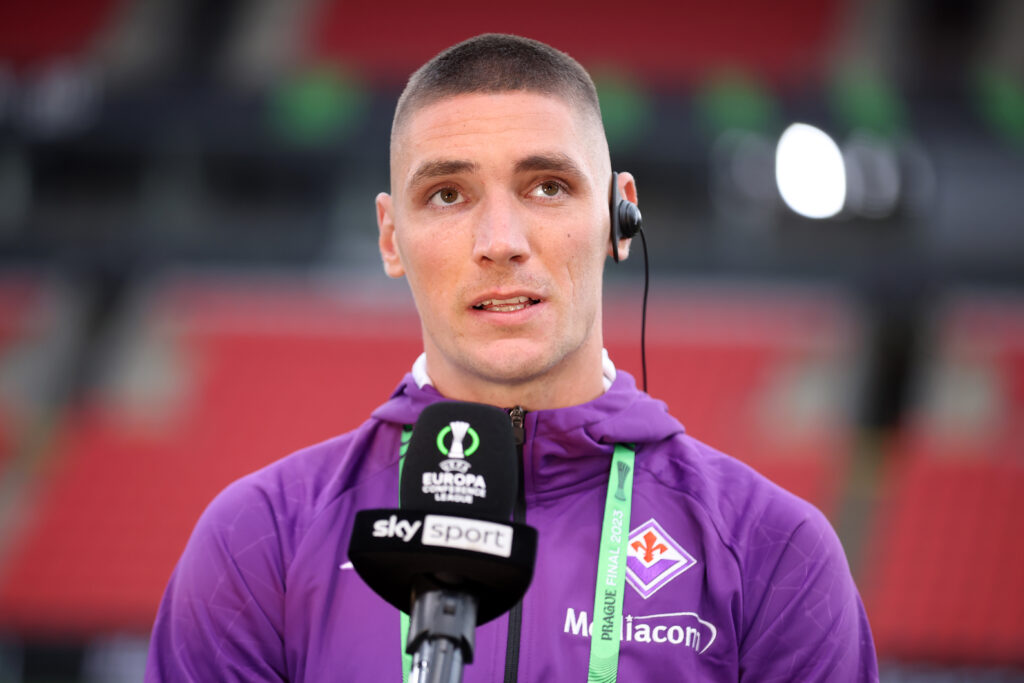 ACF Fiorentina Training Session And Press Conference - UEFA Europa Conference League Final 2022/23