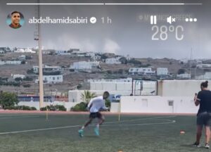 Sabiri allenamento