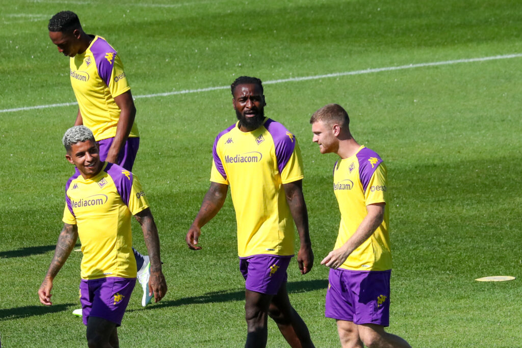 BAGNO A RIPOLI VIOLA PARK ALLENAMENTO DELLA FIORENTINA IN VISTA DELLA PARTITA CONTRO IL RAPID VIENNA