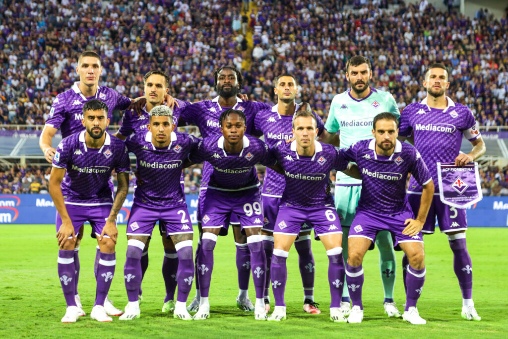 FIRENZE STADIO ARTEMIO FRANCHI PLAY OFF UEFA CONFERENCE LEAGUE FIORENTINA VS RAPID VIENNA