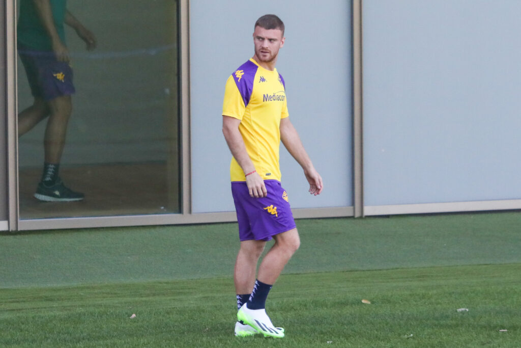 BAGNO A RIPOLI VIOLA PARK ALLENAMENTO DELLA FIORENTINA IN VISTA DELLA PARTITA CONTRO IL RAPID VIENNA