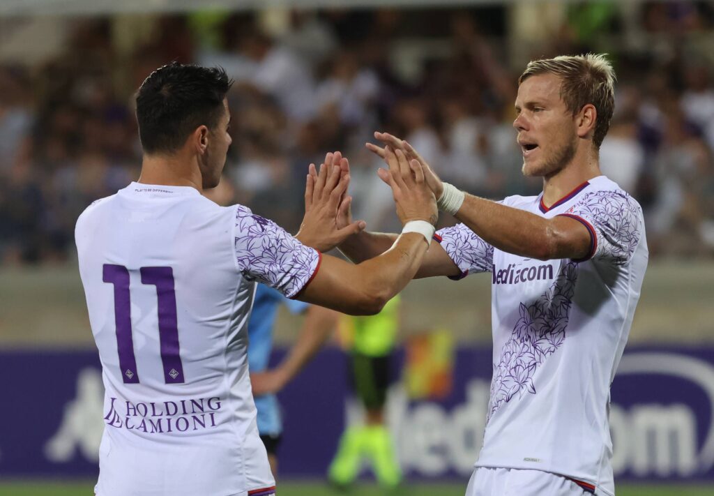 FIORENTINA VS OFI  AMICHEVOLE
