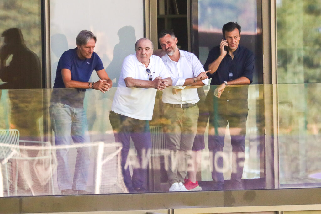 BAGNO A RIPOLI VIOLA PARK ALLENAMENTO DELLA FIORENTINA IN VISTA DELLA PARTITA CONTRO IL RAPID VIENNA