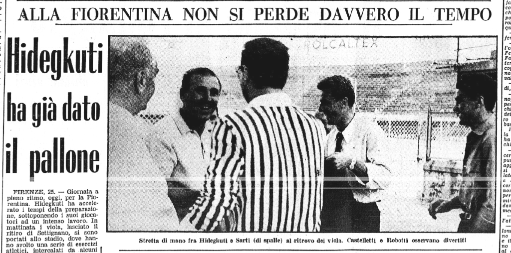 Fiorentina allenamento stadio 1961 2