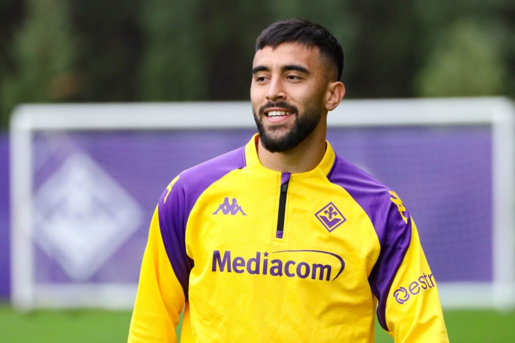 Nico Gonzalez allenamento Viola Park