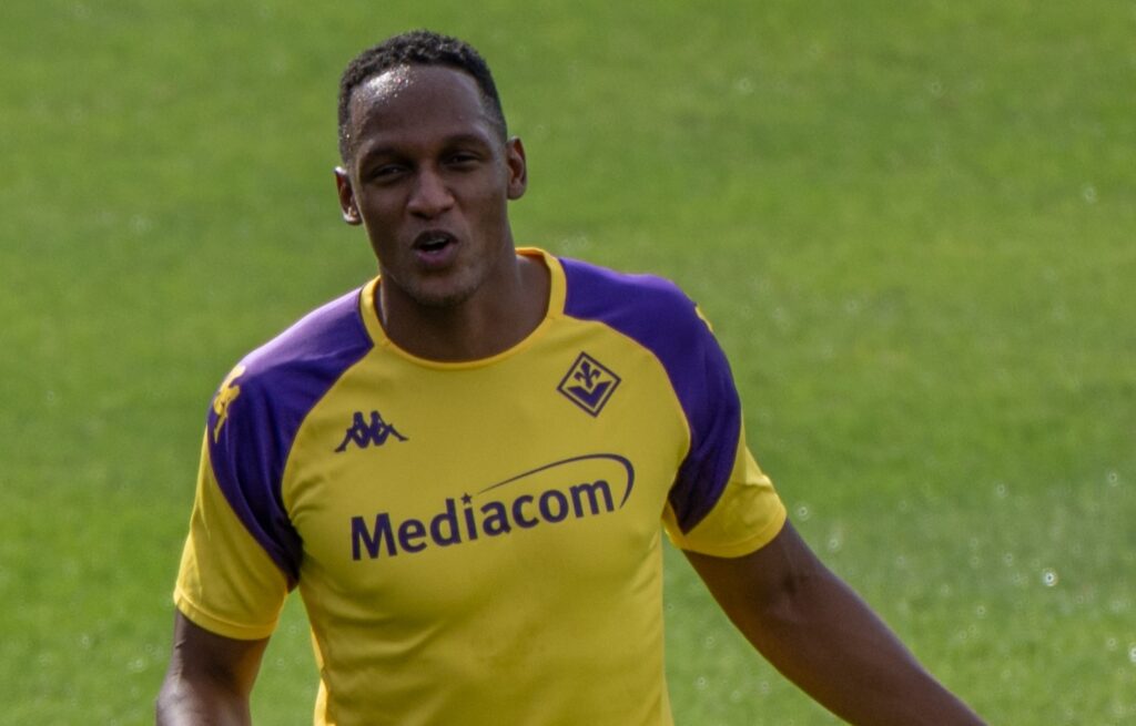 Yerry Mina allenamento