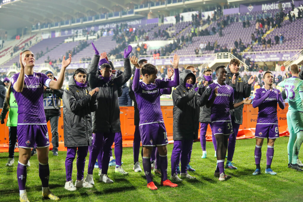 FIRENZE STADIO ARTEMIO FRANCHI COPPA ITALIA FIORENTINA VS PARMA