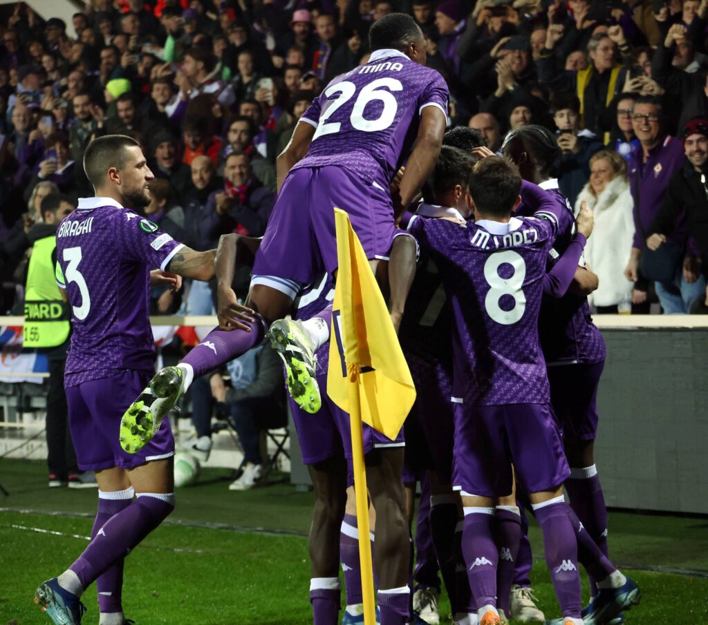 Fiorentina esulta