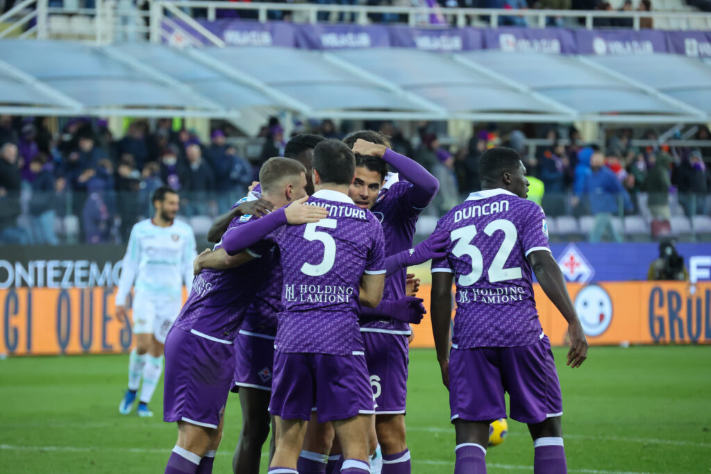 FIRENZE STADIO ARTEMIO FRANCHI SERIE A FIORENTINA VS SALERNITANA