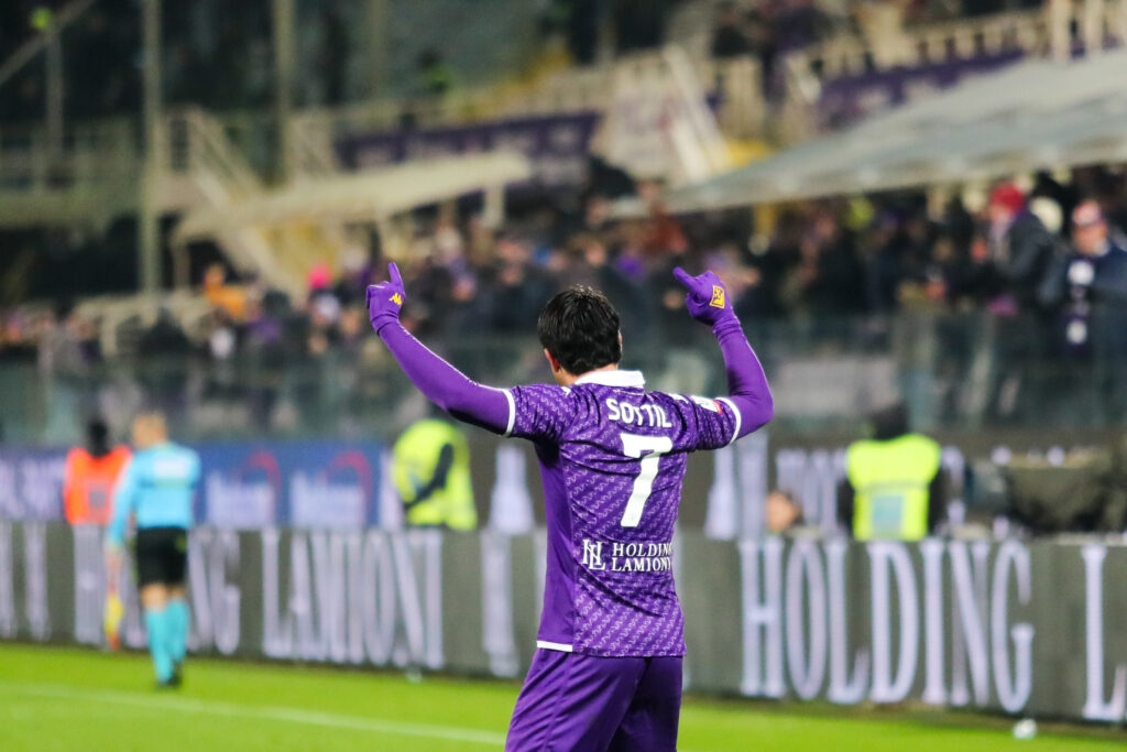 FIRENZE STADIO ARTEMIO FRANCHI COPPA ITALIA FIORENTINA VS PARMA