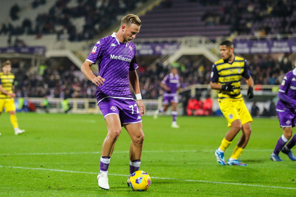 FIRENZE STADIO ARTEMIO FRANCHI COPPA ITALIA FIORENTINA VS PARMA