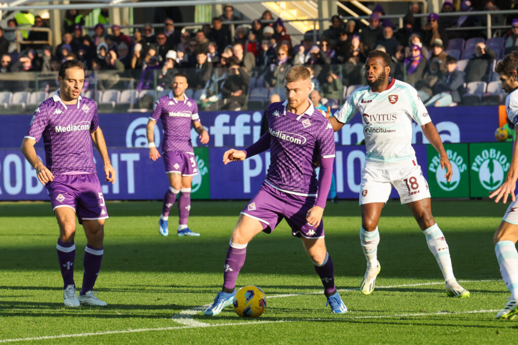 FIRENZE STADIO ARTEMIO FRANCHI SERIE A FIORENTINA VS SALERNITANA