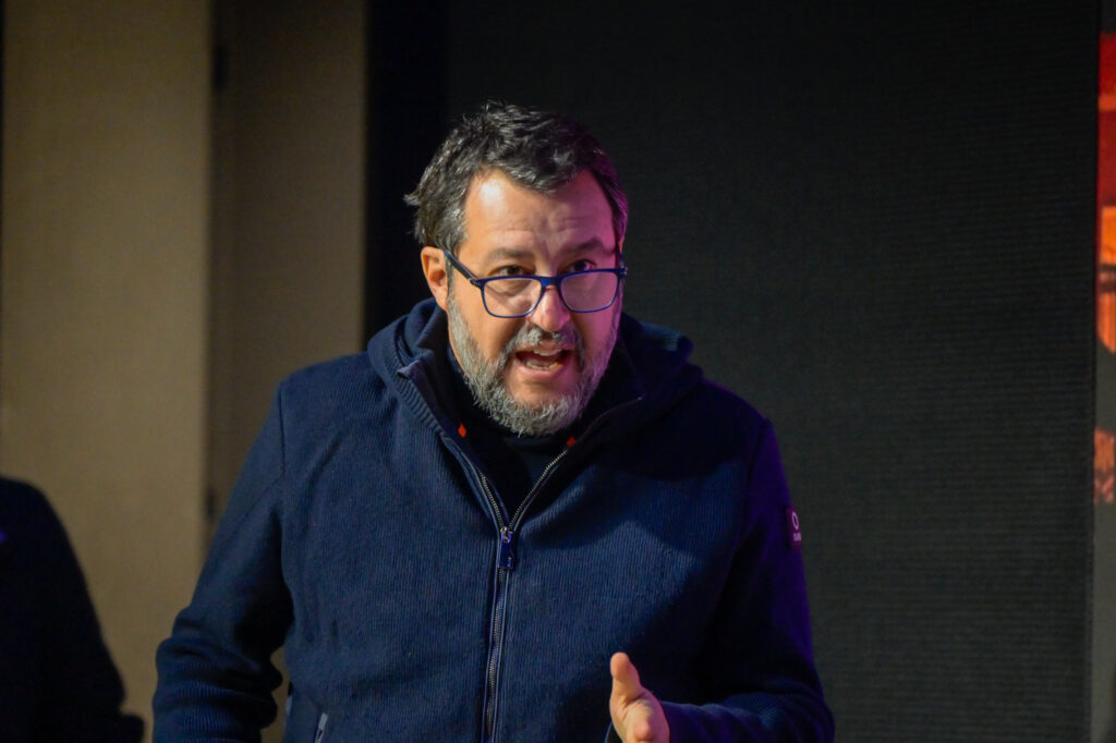 BAGNO A RIPOLI VIOLA PARK VISITA DEL MINISTRIO MATTEO SALVINI