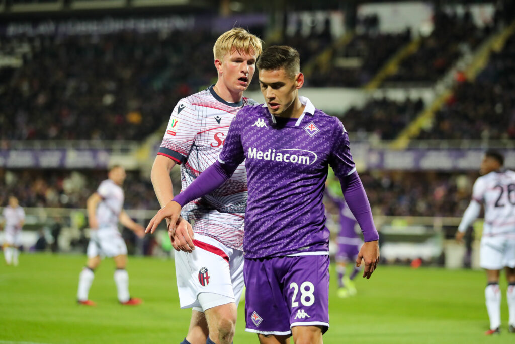 FIRENZE STADIO ARTEMIO FRANCHI COPPA ITALIA FIORENTINA VS BOLOGNA