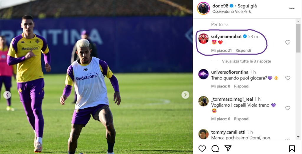 Dodo risposta Amrabat