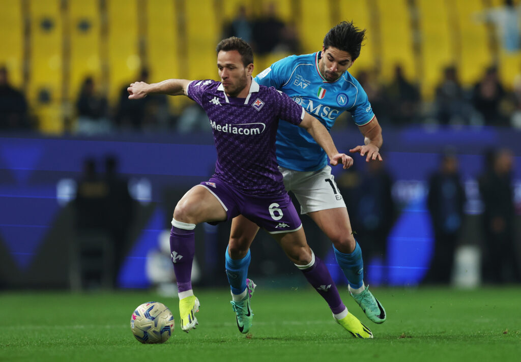 SSC Napoli v ACF Fiorentina - Italian EA Sports FC Supercup Semifinal