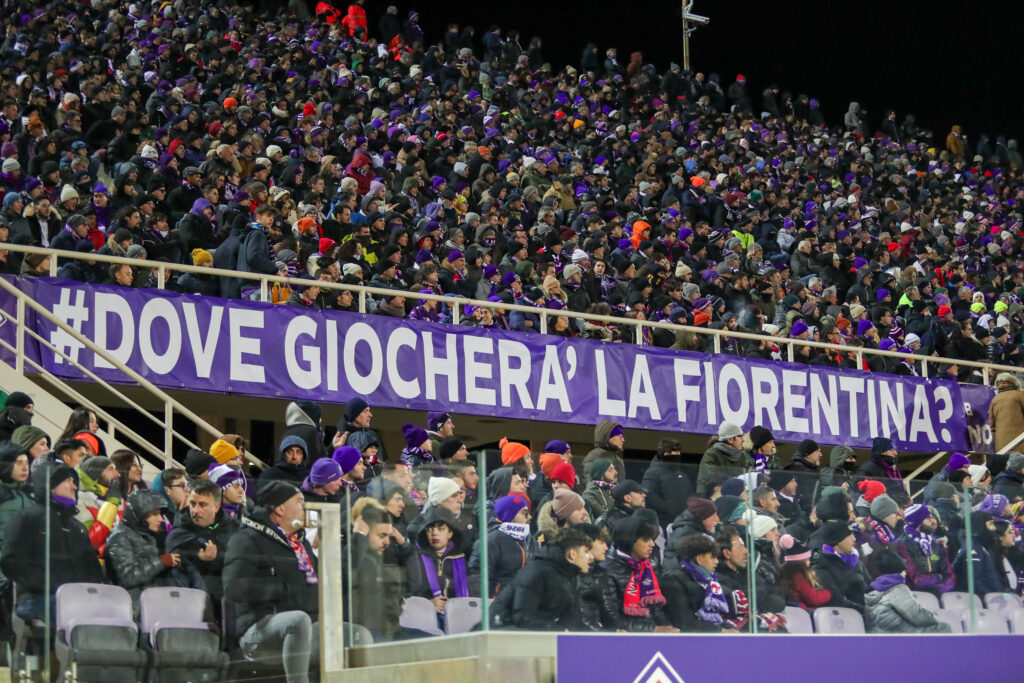 FIRENZE STADIO ARTEMIO FRANCHI COPPA ITALIA FIORENTINA VS BOLOGNA