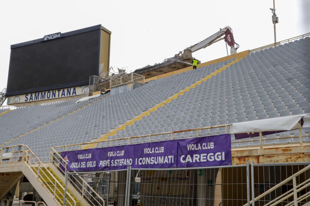 cantiere stadio