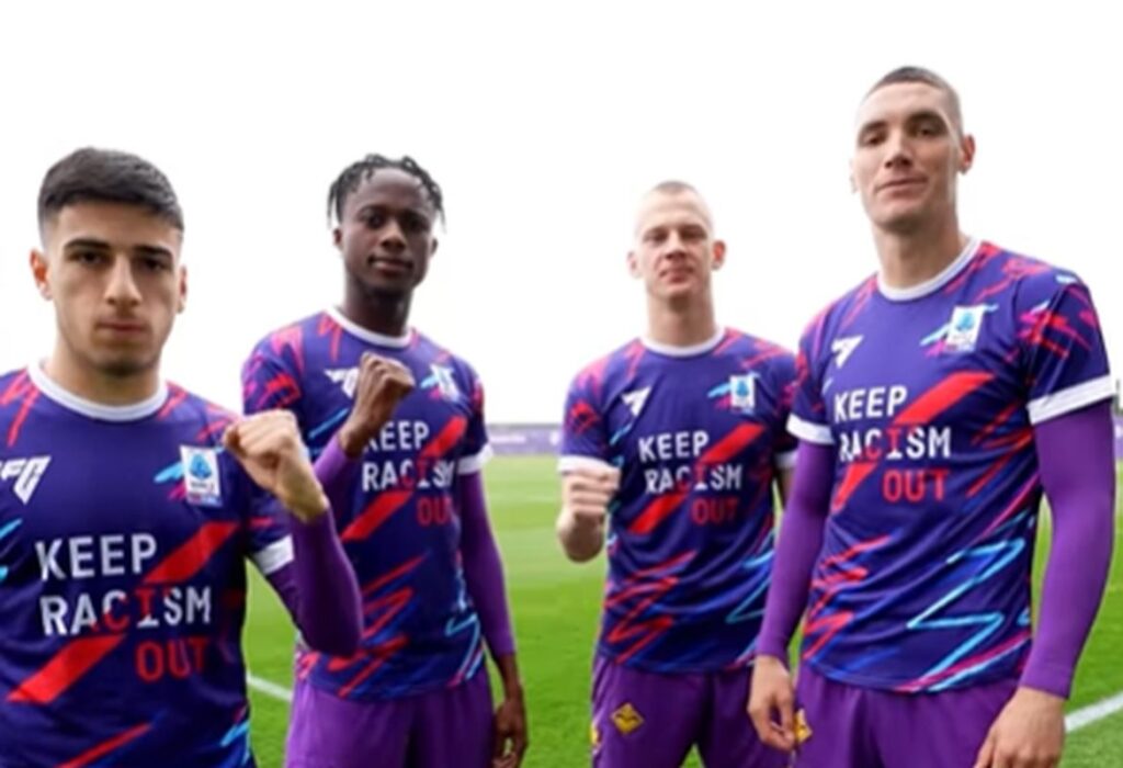 fiorentina maglia antirazzismo