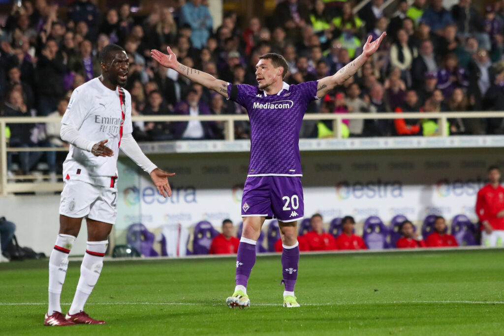 FIRENZE STADIO ARTEMIO FRANCHI SERIE A FIORENTINA VS MILAN