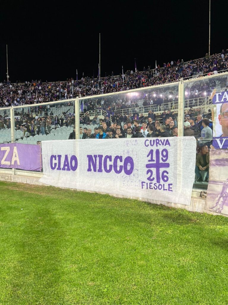 Niccolò Piattoli striscione 2