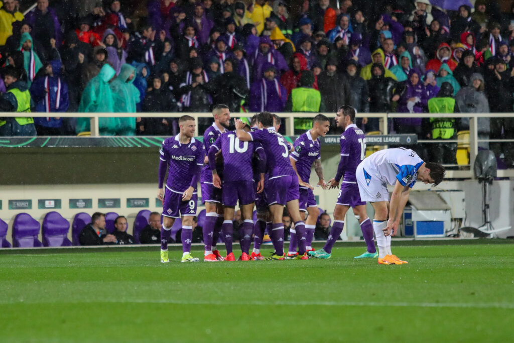 FIRENZE STADIO ARTEMIO FRANCHI CONFERENCE LEAGUE FIORENTINA VS CLUB BRUGGE