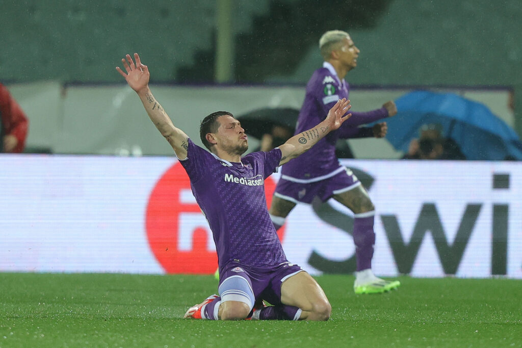 ACF Fiorentina v Club Brugge: Semi-final First Leg - UEFA Europa Conference League 2023/24