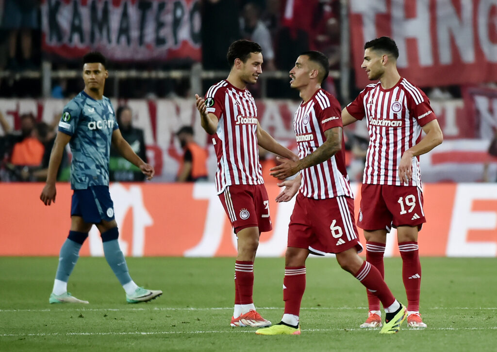 Olympiacos FC v Aston Villa: Semi-final Second Leg - UEFA Europa Conference League 2023/24