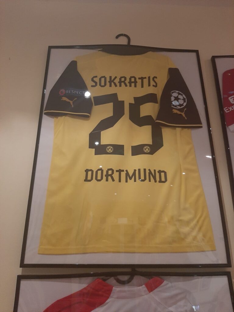 Sokratis maglia museo