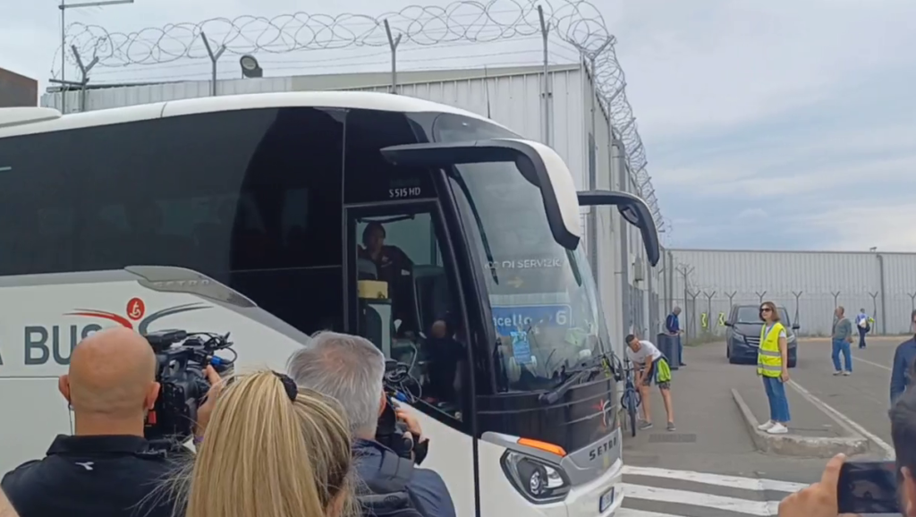 Arrivo Fiorentina