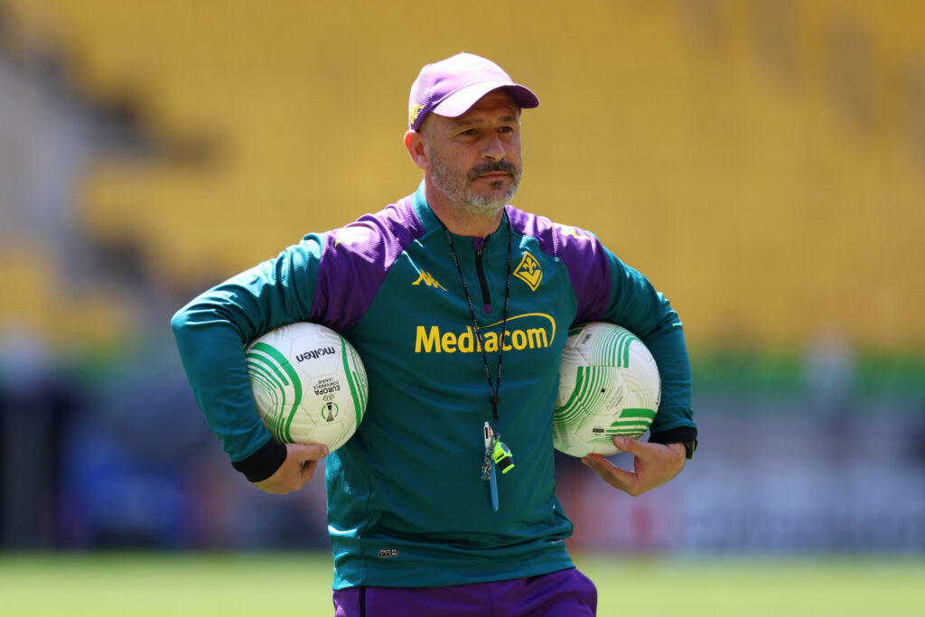 ACF Fiorentina Training Session and Press Conference - UEFA Europa Conference League Final 2023/24