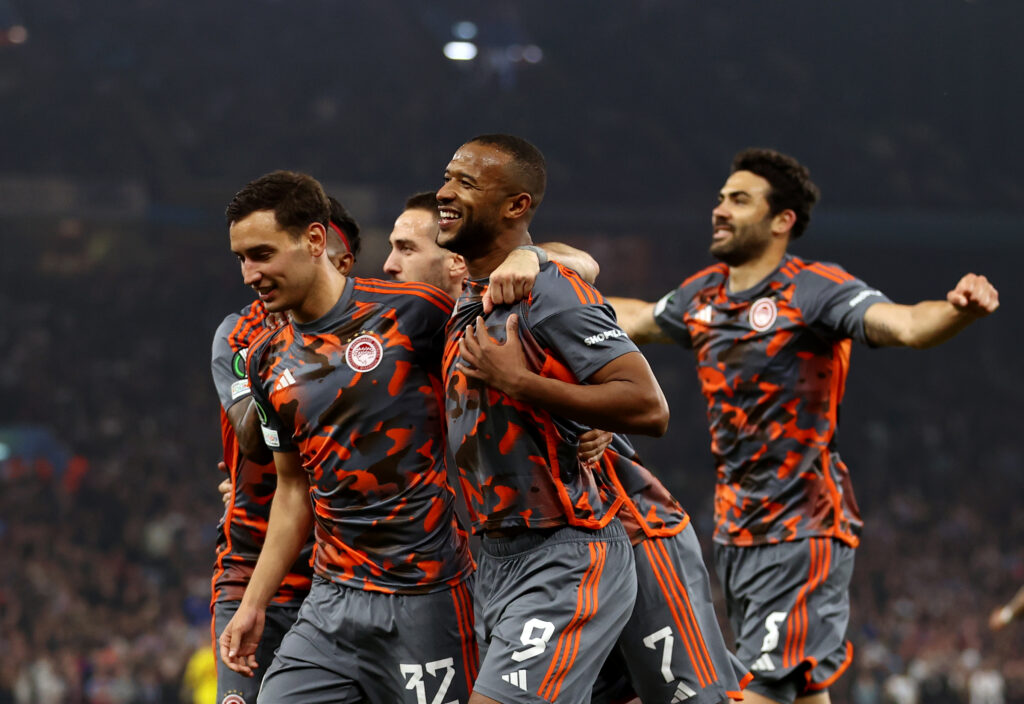 Olympiakos, esultanza
