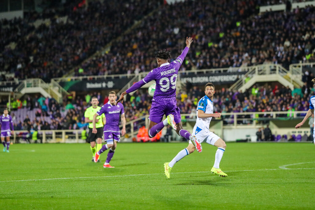 FIRENZE STADIO ARTEMIO FRANCHI CONFERENCE LEAGUE FIORENTINA VS CLUB BRUGGE