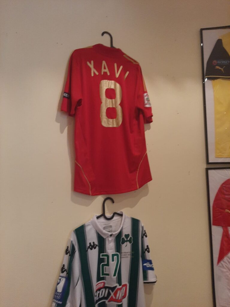 Xavi maglia museo