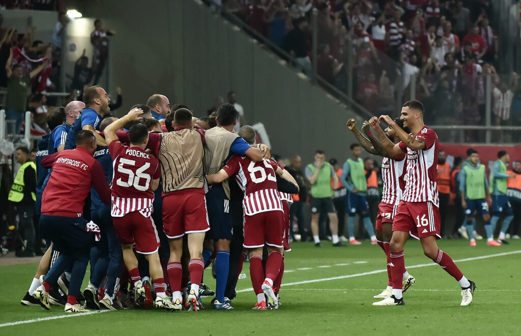 Olympiacos FC v Aston Villa: Semi-final Second Leg - UEFA Europa Conference League 2023/24